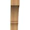 Ekena Millwork 6"W x 22"D x 22"H Balboa Rough Sawn Knee Brace, Western Red Cedar BRC06X22X22BOA00RWR - alternate 2